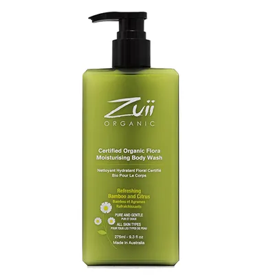 Zuii Organic Certified Organic Flora Moisturising Body Wash (Żel pod prysznic)