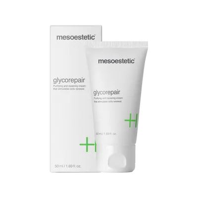 Mesoestetic Glycorepair Purifying and repairing cream (Żel-krem stymulujący odnowę naskórka)