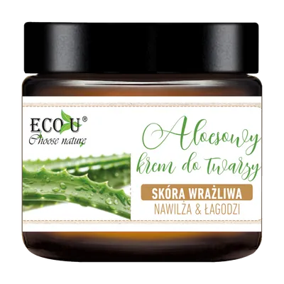 Eco U Choose Nature, Aloesowy krem do twarzy
