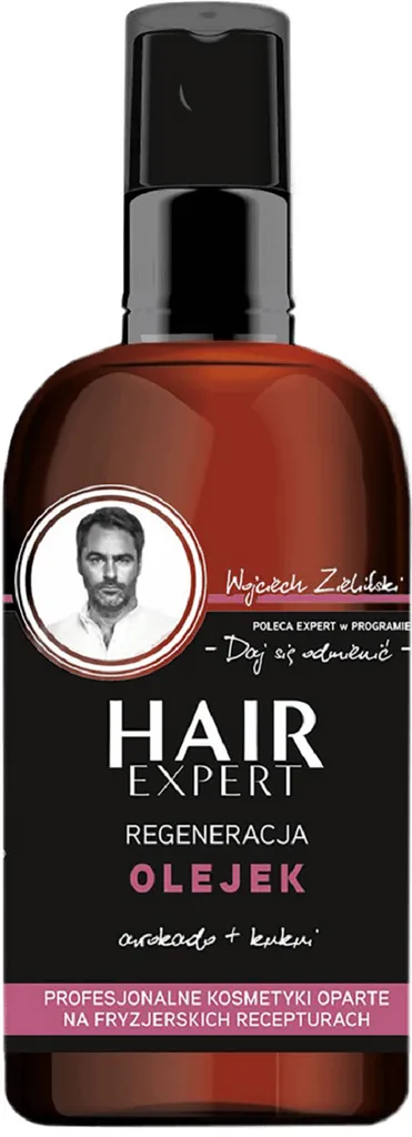 Hair Expert Regeneracja, Olejek do włosów `Olej z awokado i z kukui`