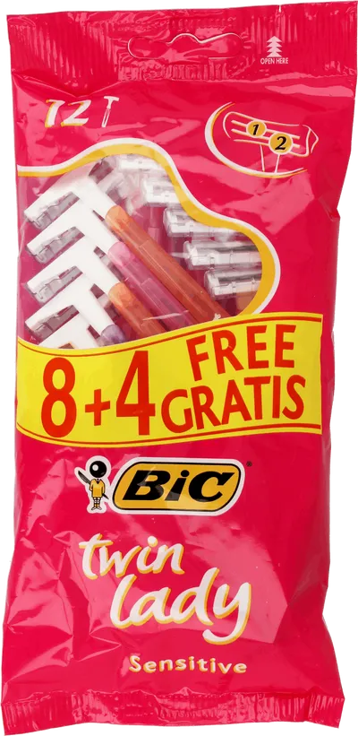 BIC Twin Lady Sensitive, Golarka dla kobiet