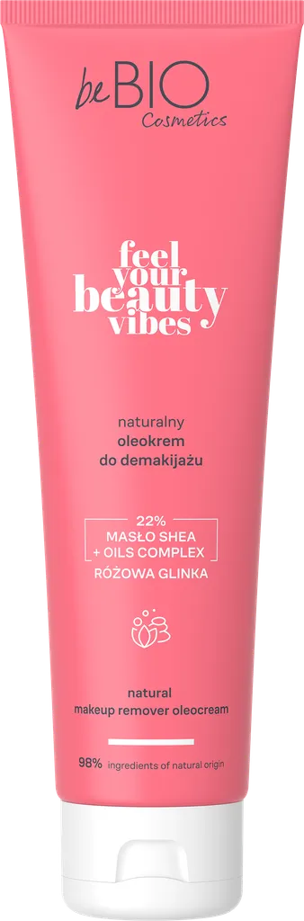 beBIO Feel Your Beauty Vibes, Naturalny oleokrem do demakijażu