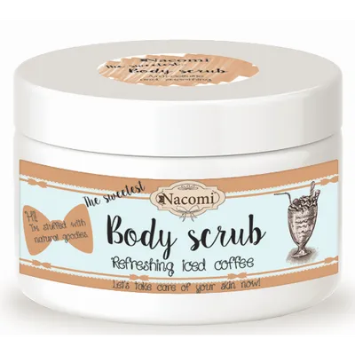 Nacomi Naturalny peeling do ciała - Odświeżająca mrożona kawa