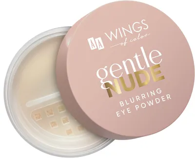 AA Wings of Color Gentle Nude, Blurring Eye Powder (Wygładzający puder pod oczy)