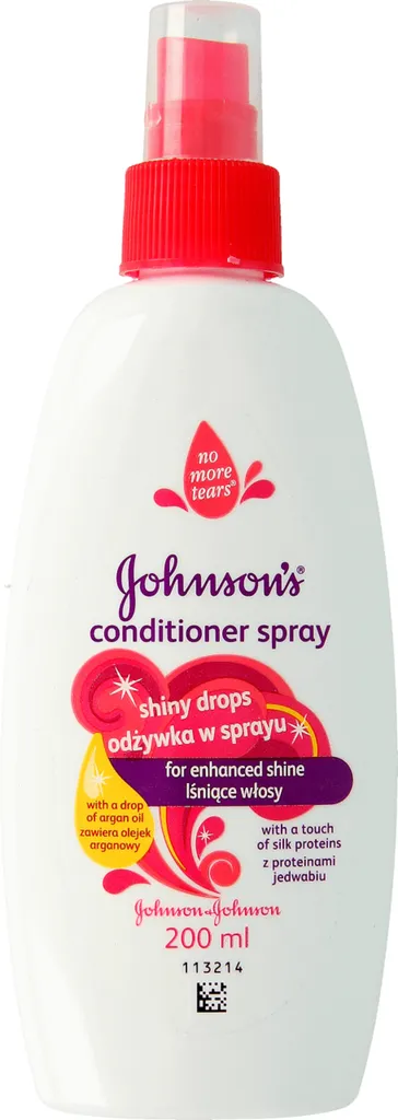 Johnson's Shiny Drops, Conditioner Spray (Odżywka do włosów w sprayu)