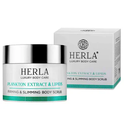 Herla Plankton Extract & Lipids Firming & Slimming Body Scrub (Ujędrniający i wygładzający peeling do ciała `Ekstrakt z planktonu & lipidy`)