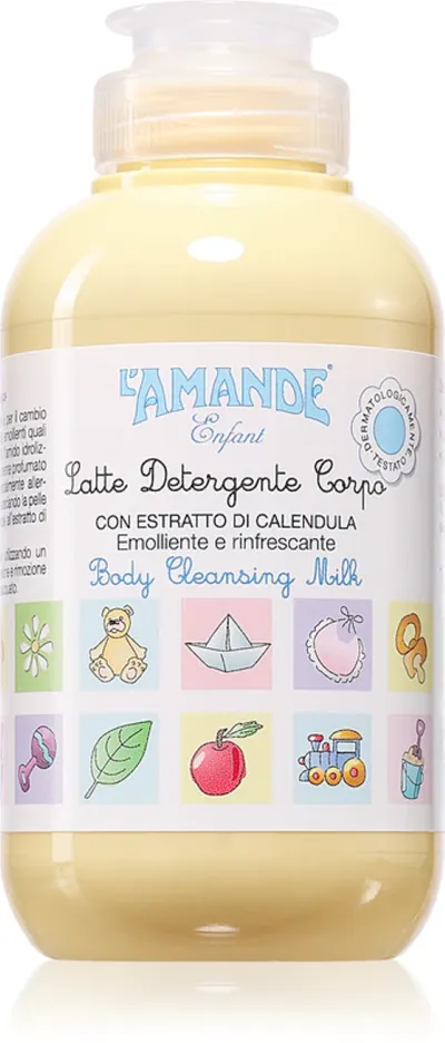 L'Amande Baby, Body Cleansing Milk (Mleczko oczyszczające dla dzieci)