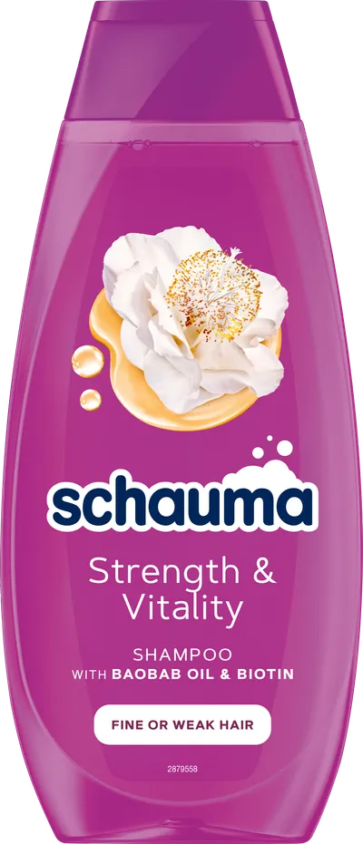 Schauma Strength and Vitality, Szampon do włosów cienkich i łamliwych