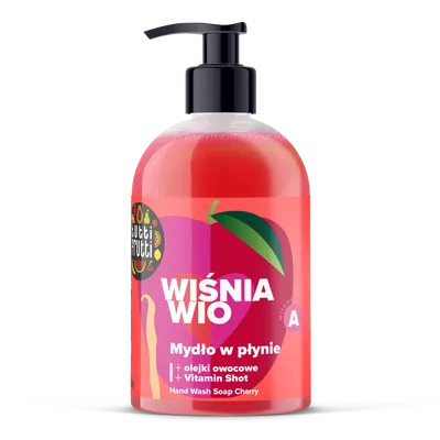 Tutti Frutti Mydło w płynie `Wiśnia Wio`