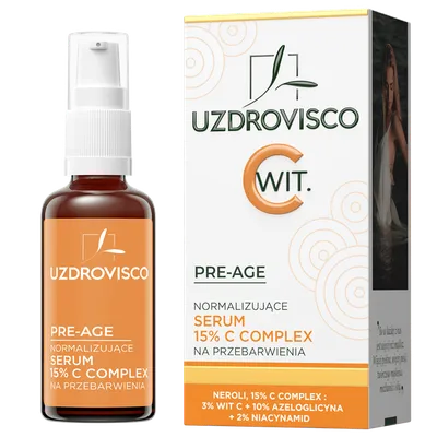 Uzdrovisco Pre-Age, Normalizujące serum 15% C Complex na przebarwienia