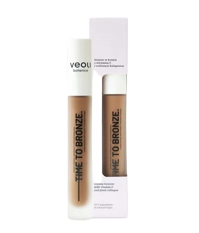Veoli Botanica Time To Bronze, Bronzer w kremie z witaminą C i roślinnym kolagenem