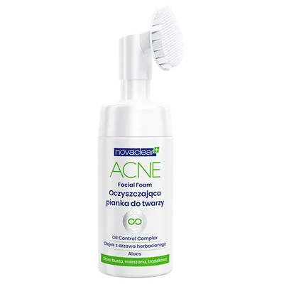Novaclear Acne, Facial Foam (Oczyszczająca pianka do twarzy)