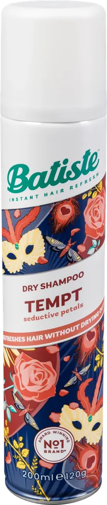 Batiste Tempt Edgy & Romantic Dry Shampoo (Suchy szampon do włosów przetłuszczających się)