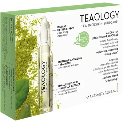 Teaology Matcha Tea Ultra Firming Ampoules (Ujędrniające ampułki do twarzy)