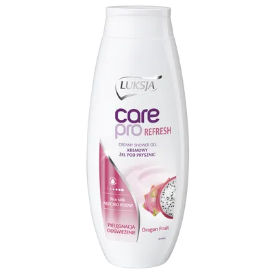 Luksja Care Pro Refresh, Żel pod prysznic ' Smoczy owoc i mleczko ryżowe`