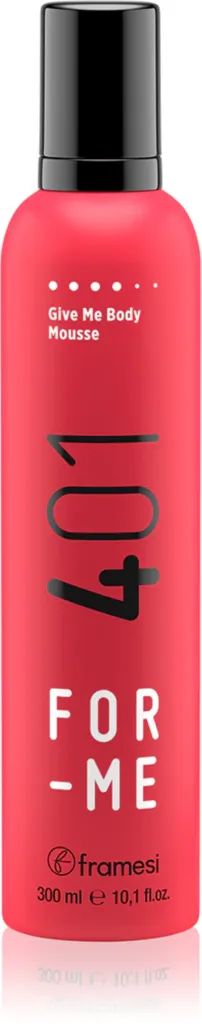 Framesi For Me, Give Me Body, Mousse (Pianka do stylizacji do zwiększenia objętości włosów)