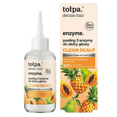 Tołpa Dermo Hair, Enzyme, Peeling 3 enzymy do skóry głowy `Clean Scalp`