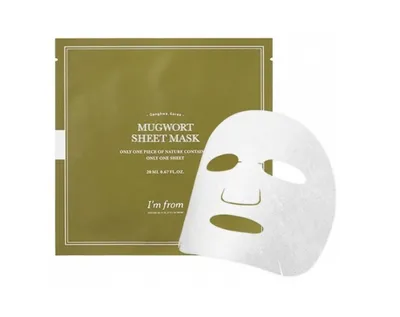 I'm from Mugwort Sheet Mask (Maska w płachcie z ekstraktem z piołunu)