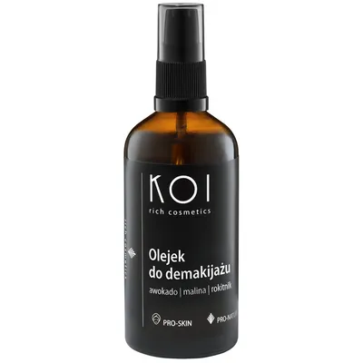 KOI Cosmetics Olejek do demakijażu `Awokado, Malina i Rokitnik`