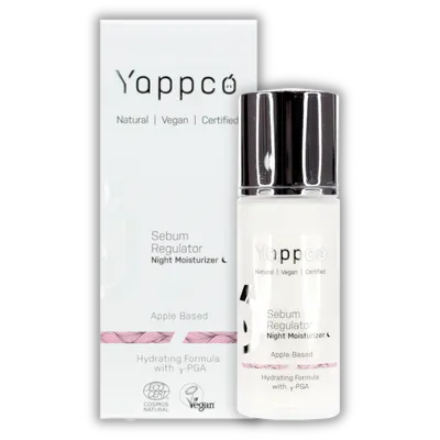 Yappco Sebum Regulator Night Moisturizer (Krem na noc regulujący wydzielanie sebum)