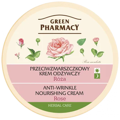 Green Pharmacy Przeciwzmarszczkowy krem odżywczy `Róża`