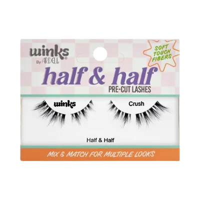 Ardell Lashes Winks, Half & Half, Crush, Pre-Cut Lashes (Sztuczne rzęsy na pasku)