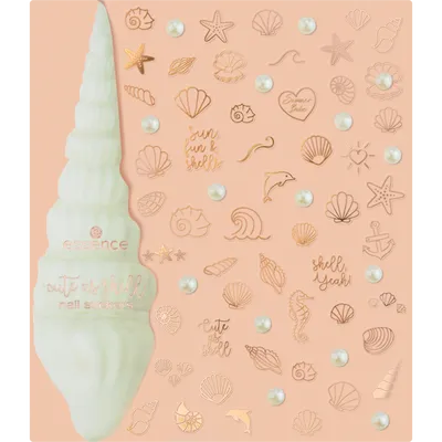 Essence Cute as Shell, Nail Stickers (Naklejki do paznokci)