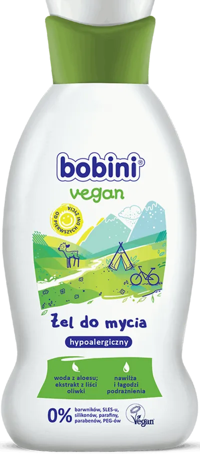 Bobini Vegan, Żel do mycia ciała hypoalergiczny