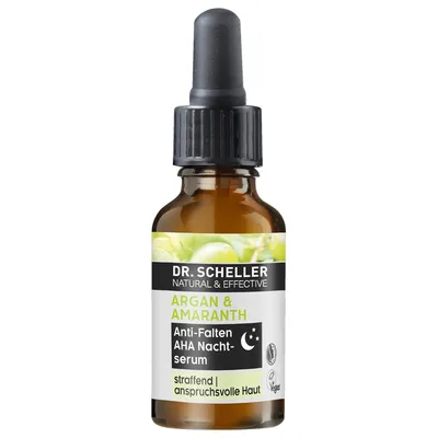 Dr. Scheller Anti-Falten AHA Nachtserum (Serum przeciwzmarszczkowe z kwasami AHA)
