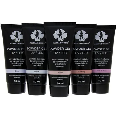 Allepaznokcie Powder Gel (Akrylożel)