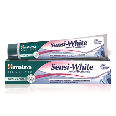 Himalaya Herbals Sensi White Herbal Toothpaste (Pasta ziołowa wybielająca do zębów wrażliwych)