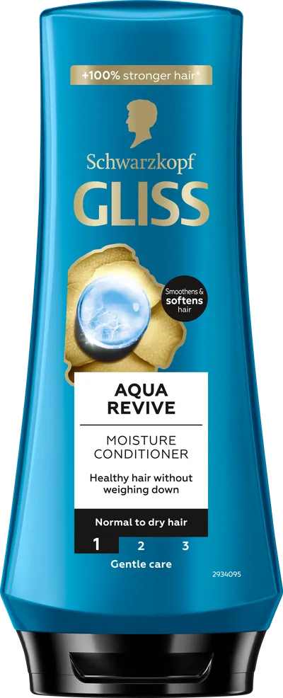 Schwarzkopf Gliss Aqua Revive, Moisturizing Conditioner (Odżywka do włosów suchych i normalnych)