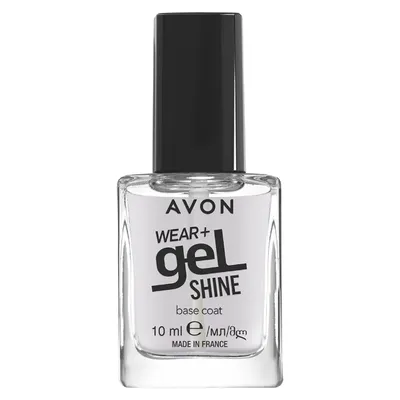 Avon Wear + Gel Shine Base Coat (Żelowa baza pod lakier)
