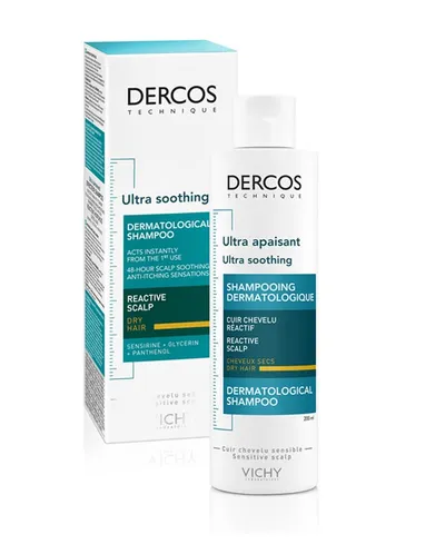 Vichy Ultra Soothing Shampoo, Dry Hair (Ultrakojący szampon do włosów suchych)