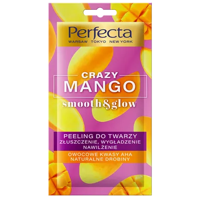Perfecta Smooth & Glow, Peeling do twarzy `Crazy Mango`