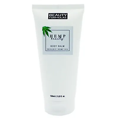 Beauty Formulas Hemp Beauty, Body Balm (Balsam do ciała z organicznym olejem konopnym)