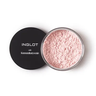 Inglot Inglot with Komunikatywnie, Sypki puder do twarzy