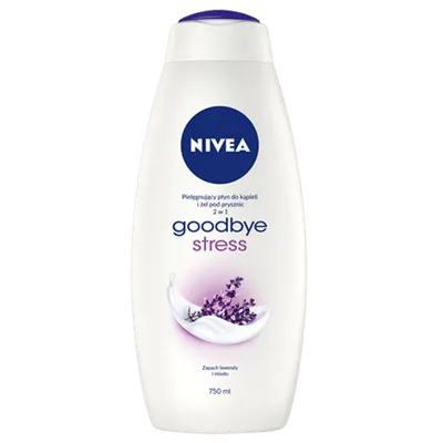 Nivea Goodbye Stress, Płyn do kąpieli i żel pod prysznic 2 w 1