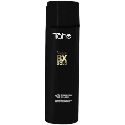 Tahe Magic BX Gold, Thickening and Ultra - Nourishing Shampoo (Szampon oczyszczająco - nawilżający oraz pogrubiający włosy)