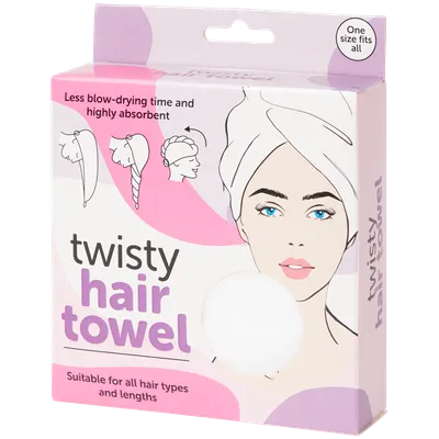 Action Twisty Hair Towel (Ręcznik do włosów z mikrofibry)