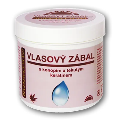 Herbavera Hair Vlasovy Zabal (Regenerująca maska do włosów z olejem konopnym i keratyną)