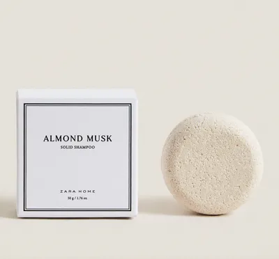 Zara Home, Solid Shampoo Almond Musk (Szampon w kostce)