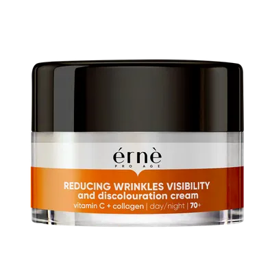 Erne Vitamin C & Collagen, Reducting Wrinkles Visibility And Discolourating Cream (Krem redukujący widoczność zmarszczek i przebarwienia)