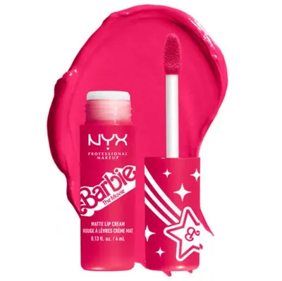 NYX Professional Makeup Barbie Collection, Smooth Lip Cream (Matowa pomadka do ust)