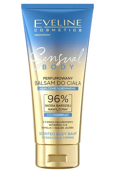 Eveline Cosmetics Sensual Body, Nawilżenie i Ujędrnienie, Perfumowany balsam do ciała