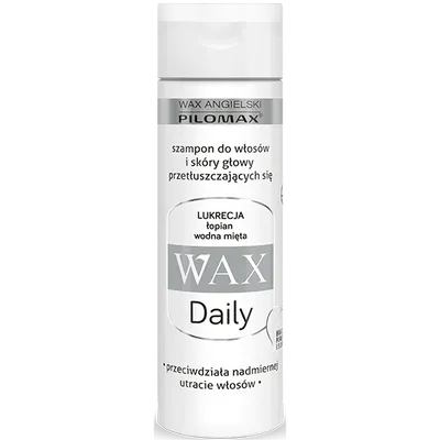 Laboratorium Pilomax Daily WAX, Szampon codzienny do przetłuszczających się włosów i skóry głowy