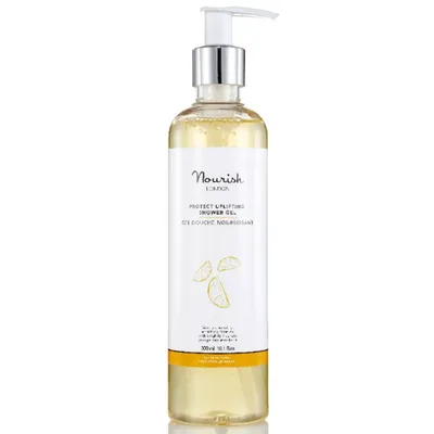 Nourish London Protect Shower Oil (Mandarynkowo-pomarańczowy odświeżający żel pod prysznic)