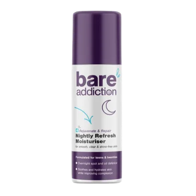 Bare Addiction Nightly Refresh Moisturizer (Nawilżający krem na noc z niacynamidem)