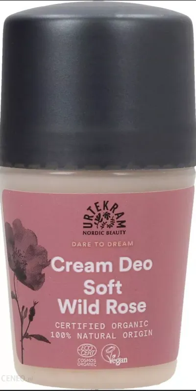 Urtekram Cream Deo Soft Wilde Rose (Dezodorant w kulce dla kobiet)