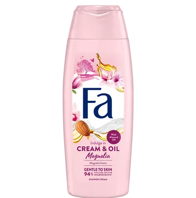 Fa Cream & Oil, Silk & Magnolia Shower Cream (Kremowy żel pod prysznic)